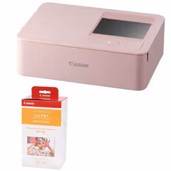 Canon imprimante selphy cp1500 rose+ rp108