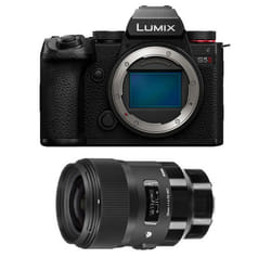 Panasonic appareil photo hybride lumix s5 mark II + objectif sigma 35mm