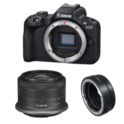 CANON EOS R50 + RF-S 18-45mm f/4.5-6.3 IS STM + Bague EF-EOS R