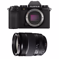 Fujifilm appareil photo hybride x-s20 noir + 18-135mm