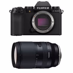 Fujifilm appareil photo hybride x-s20 noir + tamron 18-300mm