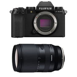 Fujifilm appareil photo hybride x-s20 noir + tamron 18-300mm