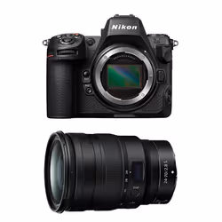 Nikon appareil photo hybride z8 + z 24-70mm f/2.8 s