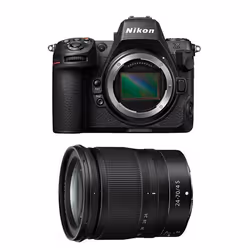 Nikon appareil photo hybride z8 + z 24-70mm f/4 s