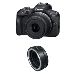 Canon EOS R100 + RF-S 18-45mm F4.5-6.3 IS STM MILC 24,1 MP CMOS 6000 x 4000 pixels Noir