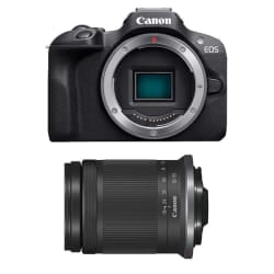 Canon EOS R100 + RF-S 18-150mm f/3.5-6.3 IS STM MILC 24,1 MP CMOS 6000 x 4000 pixels Noir