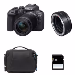 Appareil photo hybride - CANON - EOS R10 - 242 Mégapixels - Zoom 18-150mm - Vidéo 4K