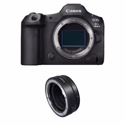 Canon appareil photo hybride eos r5 mark II nu + bague ef-eos-r