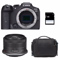 Appareil photo hybride - CANON - EOS R7 - 32.5 Mpixels - 4K - Stabilisateur dimage intégré