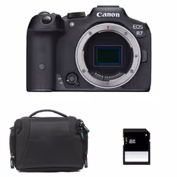 Appareil photo hybride - CANON - EOS R7 - 32.5 Mpixels - 4K - Résistant aux intempéries