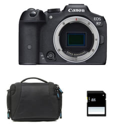 Appareil photo hybride - CANON - EOS R7 - 32.5 Mpixels - 4K - Résistant aux intempéries