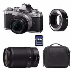 Appareil photo hybride - NIKON - Z fc - Capteur APS-C 209 Mpx - Objectif 16-50 mm - Vidéo 4K