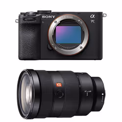 Sony appareil photo hybride alpha 7c II noir + fe 24-70 f/2.8 gm