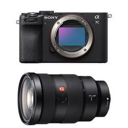 Sony appareil photo hybride alpha 7c II noir + fe 24-70 f/2.8 gm