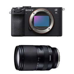 Hybride Sony appareil photo hybride alpha 7c II noir + tamron 28-200 f/2.8-5.6 fe