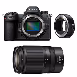 Nikon appareil photo hybride z6 III + z 28-75mm f/2.8 + ftz II adaptateur