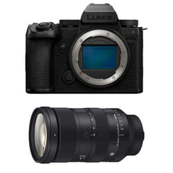 Panasonic appareil photo hybride lumix s5 mark II x + sigma 28-105mm f/2.8 art