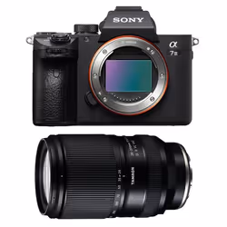 Sony appareil photo hybride alpha 7 III + tamron objectif 28-300mm f/4-7-1 di III vc vxd