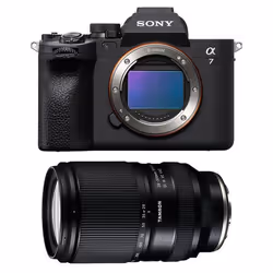 Sony appareil photo hybride alpha 7 iv + tamron objectif 28-300mm f/4-7-1 di III vc vxd