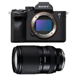 Sony appareil photo hybride alpha 7 iv + tamron objectif 28-300mm f/4-7-1 di III vc vxd