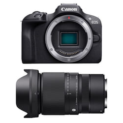 Hybride Canon appareil photo hybride eos r100 + sigma 16-300mm f/3.5-6.7 dc os contemporary
