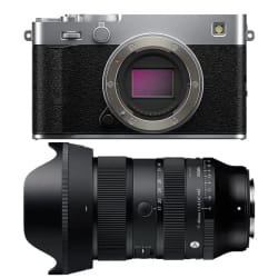 FUJIFILM X-E5 Silver + SIGMA 17-40mm f/1.8