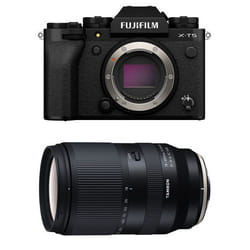 Hybride Fujifilm appareil photo hybride x-t5 noir + objectif tamron 18-300 mm f/3.5-6.3 di III-a vc vxd