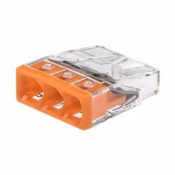 Description générale Le pot de 50 mini bornes de connexion WAGO S2273 est conçu pour une installation rapide et fiable. Ces b ...