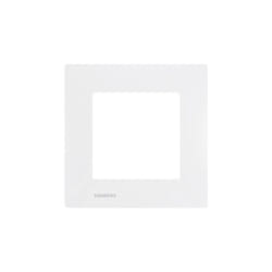 Siemens - delta viva plaque simple blanc SIE003537