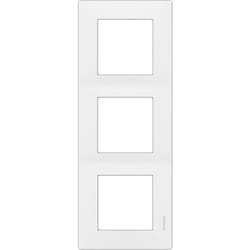Siemens - plaque delta viva triple - blanche SIE003551