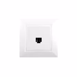 SIEMENS Delta One Prise RJ45 catégorie 6 complet blanc La prise RJ45 Siemens Delta One est principalement utilisée pour le ra ...