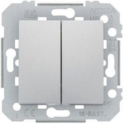 Siemens - delta viva interrupteur double va et vient silver SIE003957
