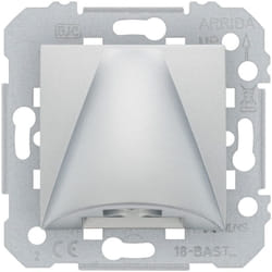 Siemens - delta viva sortie de câble silver SIE004015