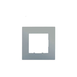 Delta viva plaque simple silver SIE004046 - Siemens