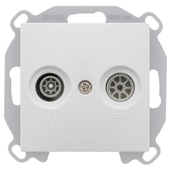 Prise TV /FM BLANC Siemens DELTA VIVA