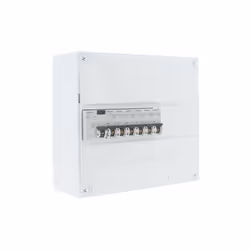 SIEMENS Tableau électrique prééquipé 1 rangée 1ID 40A 6 disjoncteurs