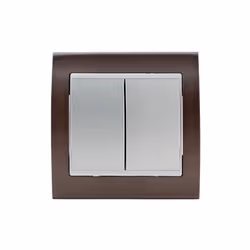 Va et Vient Lumineux Silver Delta Iris + Plaque Bois Wengé Une grande variété de choix haut de gamme La gamme d'appareillage ...