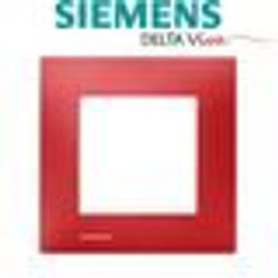 Plaque Simple Rouge Siemens DELTA VIVA