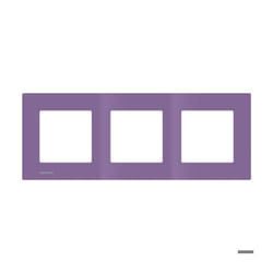Plaque Triple Violet Siemens DELTA VIVA