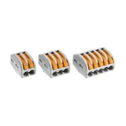 Bornes 2.3 et 5 entrées S222 Blister de 20 - wago