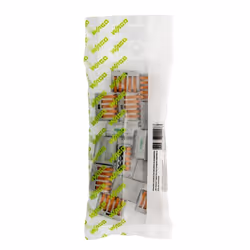 Sachet de 15 bornes de connexion automatique 5 entrées S222