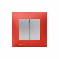 Double Va-et-Vient Silver Delta Viva + Plaque Rouge Un design contemporain et un grand choix de coloris La gamme d'appareilla ...