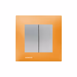 Double Va et Vient Silver Delta Viva + Plaque Orange Un design contemporain et un grand choix de coloris La gamme d'appareill ...