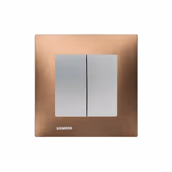 Double Va et Vient Silver Delta Viva + Plaque Métal Marron Un design contemporain et un grand choix de coloris La gamme d'app ...