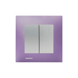 Double Va et Vient Silver Delta Viva + Plaque Violet - SIEMENS
