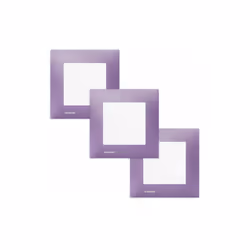 LOT 3 Va et Vient Blanc Delta Viva + Plaque Violet Un design contemporain et un grand choix de coloris La gamme d'appareillag ...