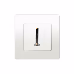 Prise Téléphone Blanc Delta Viva + Plaque Blanc Un design contemporain et un grand choix de coloris La gamme d'appareillage m ...