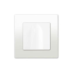 Siemens - Sortie de cable Blanc Delta Viva + Plaque Blanc
