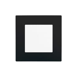 Siemens - Va et Vient Blanc Delta Viva + Plaque Noir