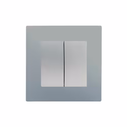 Double Va et Vient Silver Delta Viva + Plaque Silver Un design contemporain et un grand choix de coloris La gamme d'appareill ...